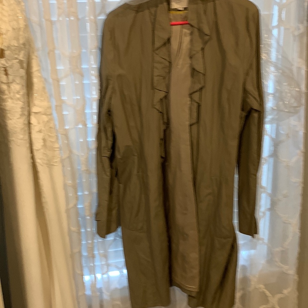Loft raincoat fancy great condition